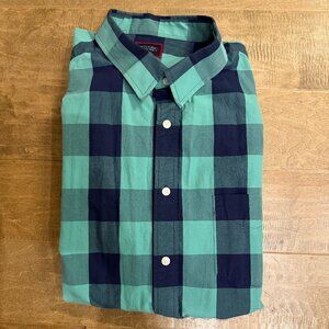 UNTUCKit buffalo check long-sleeved cotton shirt (3XL)